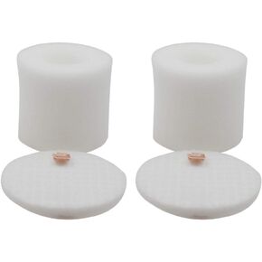 2-Sets Base Pre-Motor Filter 2.56inches High Compatible with Shark IQ Robot R101AE RV1001AE UR1005AE Vacuum Self-Empty Base,Compare to Part # 106KY1000AE