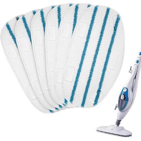 10 Pack Replacement Steam Mop Pads Cleaning Pad Fit for PurSteam ThermaPro Steam Mop Cleaner10-in-1 and Thermapro 211 steam mop