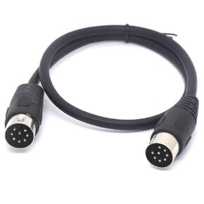 Long 8 PIN DIN Cable Male to Male MIDI Extension Cord for Bang and Olufsen B&O PowerLink mk 2 BeoLab (3 Meter)