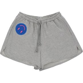 iscream + Theme NYC Big Girls French Terry Applique and Embroidered Accent Gym Short Collection