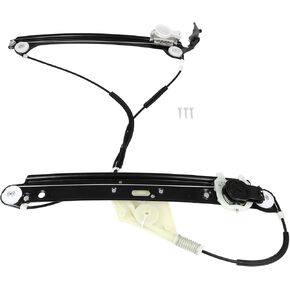 FINDAUTO Power Window Regulator fit for 2011 for BMW 1 Series M W/o Motor Front Left Side (OE740-958)