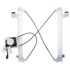 Rear Right Passenger Side Power Window Regulator Motor Assembly Compatible with Chevrolet Silverado 1500 2500 GMC Yukon Cadillac Escalade 2000 2001 2002 2003 2004 2005 2006 - Right, 741-579