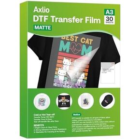 Premium DTF Ink 1500ML DTF Transfer Ink for PET Film, Refill DTF Ink for ET-8550, XP15000, L805, DX5,DX7. Heat Transfer Printing Direct to Film (250ml x 6, 2W+1BK+1C+1M+1Y)