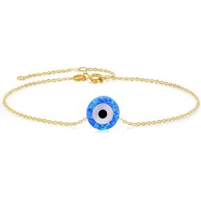KECHO 14k Gold Moon Sun Star Bracelet Friendship Bracelets