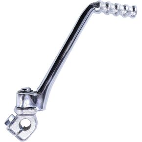 13mm 0.51" Kick Starter Pedal Lever for 50cc 70cc 90cc 110cc 125cc Apollo Z20 RFZ 125 TTR110 PW80 DS80 SSR110 SSR125 CT90 TaoTao DB27 Coolster Lifan Chinese Pit Dirt Bike Motorcycle Part Silver