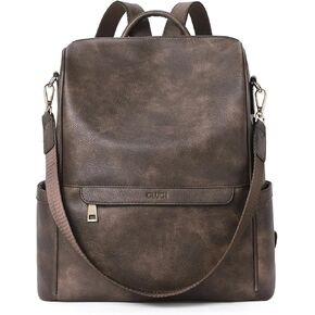 CLUCI Womens Backpack Purse Leather Anti-theft Large Fashion Designer Travel Bag Ladies Shoulder Bags
