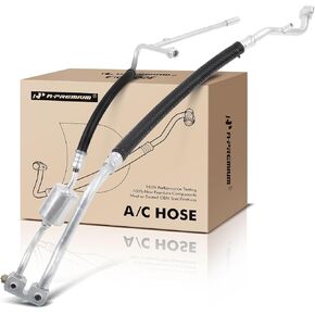 A-Premium A/C Suction and Discharge Line Hose Assembly Compatible with Ford F-150 2004-2006, F-150 Heritage, Chrysler Town, Country, Lincoln Mark LT