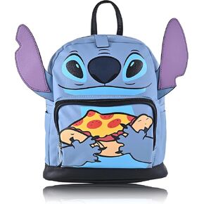 Disney Lilo and Stitch Mini Backpack for Adults and Teens Womens Double Strap Shoulder Bag (Blue Pineapple)
