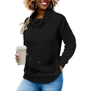 Nimsruc Sweatshirt For Women Casual Long Sleeve Pullover