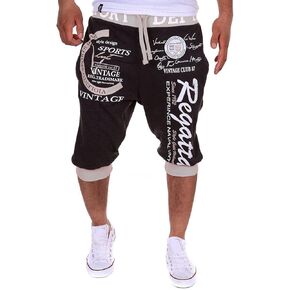 Men's Short Hiphop Dance Jogger Sweatpants Trousers