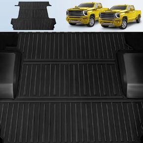 Truck Bed Mat for 2019-2024 Chevrolet/Chevy Silverado/GMC Sierra 1500 5.8FT All Weather Silverado/Sierra 1500 Bed Mat for Chevrolet/Chevy Silverado/GMC Sierra 1500 Accessories
