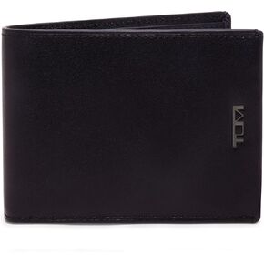TUMI - Nassau Double Billfold Wallet - Card Holder Wallet for Men & Women - RFID Wallet Protection - Nappa Leather Material - Cognac