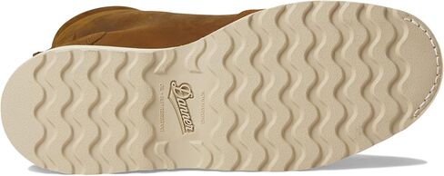 حذاء عمل Danner Cedar River بمقدمة من الألومنيوم مقاوم للماء مقاس 8 بوصات للرجال - جلد فاخر مع نعل خارجي قابل للتنفس وجاف ومقاوم للانزلاق، مصنف EH in Saudi Arabia