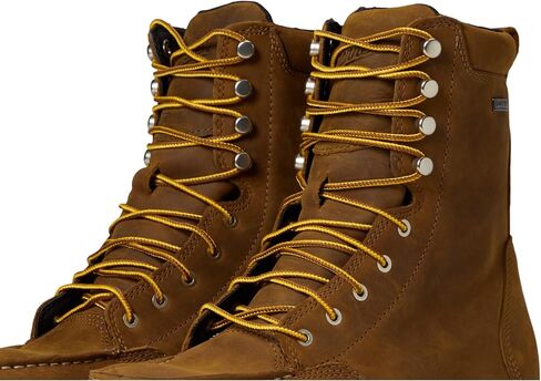 حذاء عمل Danner Cedar River بمقدمة من الألومنيوم مقاوم للماء مقاس 8 بوصات للرجال - جلد فاخر مع نعل خارجي قابل للتنفس وجاف ومقاوم للانزلاق، مصنف EH in Saudi Arabia