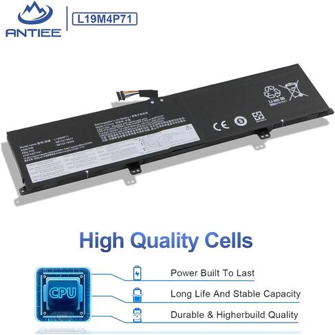 ANTIEE L19L6P71 L19C6P71 Battery for Lenovo ThinkPad P15 P17 T15G G1 G2 Gen 1 2 Mobile Workstation 20ST 20SU 20SN 20SQ 20YU 20YQ 20YS 20YR 20UR 20US 20ST000DGE 20YU0003GE 5B10W13958 5B10W13959 94WH in Saudi Arabia