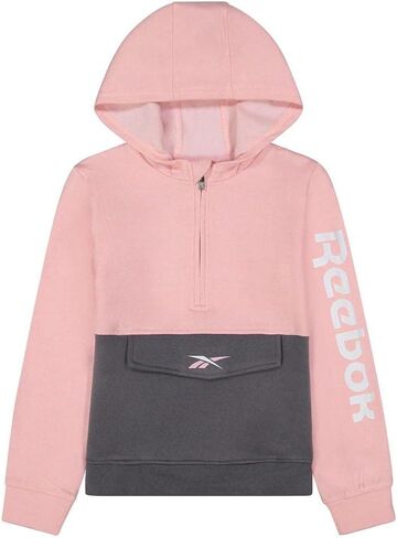 Reebok girls 2-piece Activewear Tracksuit Clothing Set - Hoodie Jacket + Performance Joggers in Saudi Arabia