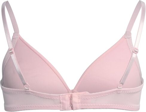 Rene Rofe Girls' Training Bra - 3 Pack Padded Wire-Free A-Cup Girls Sports Bra Cami - Breathable Training Bras for Girls in Saudi Arabia