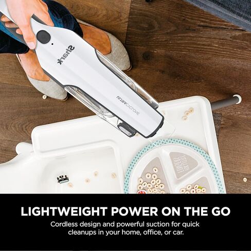 Shark CH964AMZ 2 في 1 نظام Ultracyclone اللاسلكي والمحمول، خفيف الوزن للغاية ومحمول للسيارة والمنزل، فلتر قابل للغسل، كوب غبار XL، أداة شقوق وفرشاة تنظيف، أزرق in Kuwait