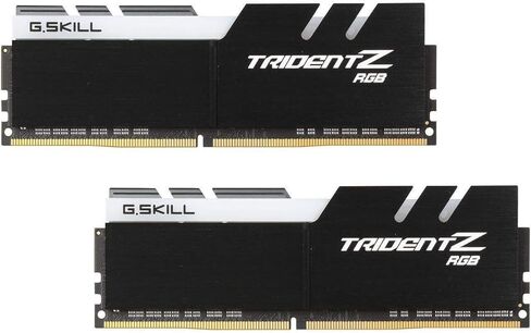 G.سكيل ذاكرة كمبيوتر مكتبي ترايدنت Z RGB (انتل XMP) DDR4 RAM 128GB (4x32GB) 3200MT/s CL16-18-18-38 1.35 فولت UDIMM (F4-3200C16Q-128GTZR) in Saudi Arabia