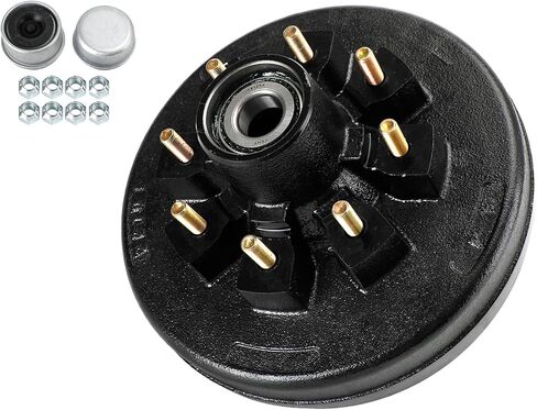 Electric Trailer Brake Kit-12"-Left and Right Hand Assemblies-5200 to 7000 lbs in Saudi Arabia