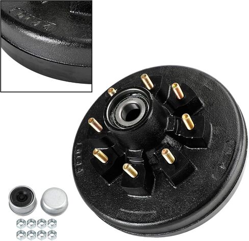 Electric Trailer Brake Kit-12"-Left and Right Hand Assemblies-5200 to 7000 lbs in Saudi Arabia