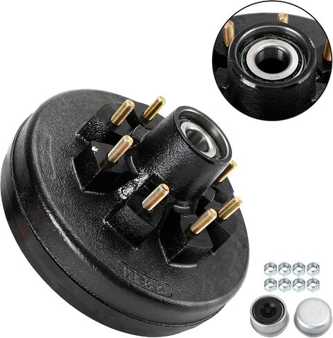 Electric Trailer Brake Kit-12"-Left and Right Hand Assemblies-5200 to 7000 lbs in Saudi Arabia