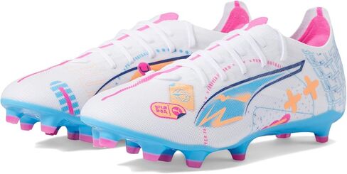 PUMA Men's Ultra 5 Match Vol. Up Fg/Ag Sneaker in Saudi Arabia