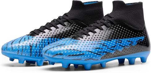 DREAM PAIRS Men's Soccer Cleats Lightweight Football Cleats Professional Training High-top Soccer Shoes in Saudi Arabia