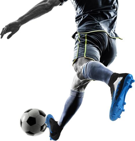 DREAM PAIRS Men's Soccer Cleats Lightweight Football Cleats Professional Training High-top Soccer Shoes in Saudi Arabia