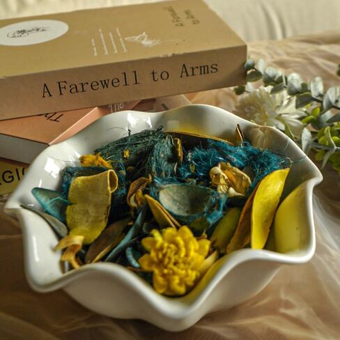 Potpourri Bags,Purple White Decorative Potpourri Bowl Filler,Lavender Scented Potpourri Dried Flowers,Home Fragrance Sachet, Vase Fillers,Summer Bathroom Decor(2 Mini Bags|6 oz) in Saudi Arabia