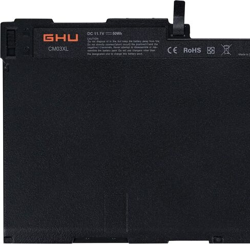 GHU New 11.4V 48Wh Replacement Battery CI03 CI03XL HSTNN-UB6Q 801554-001 Compatible with HP ProBook 640 G2 645 G2 650 G2 655 G2 Series,12 Months Warranty in Saudi Arabia