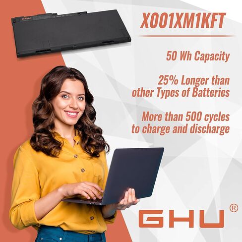 GHU New 11.4V 48Wh Replacement Battery CI03 CI03XL HSTNN-UB6Q 801554-001 Compatible with HP ProBook 640 G2 645 G2 650 G2 655 G2 Series,12 Months Warranty in Saudi Arabia