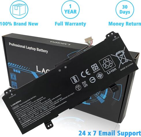 بطارية كمبيوتر محمول LAQUEENA L17C4PE1 متوافقة مع Lenovo ideapad 730S-13IWL Yoga S730-13IWL S730-13IML Series L17M4PE1 L17S4PE1 5B10R32748 5B10R32749 5B10W67276 5B10W67274 15.36V 42Wh 4- خلية in Saudi Arabia