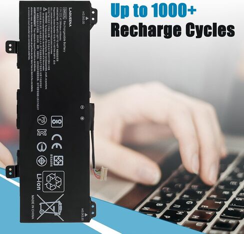 بطارية كمبيوتر محمول LAQUEENA L17C4PE1 متوافقة مع Lenovo ideapad 730S-13IWL Yoga S730-13IWL S730-13IML Series L17M4PE1 L17S4PE1 5B10R32748 5B10R32749 5B10W67276 5B10W67274 15.36V 42Wh 4- خلية in Saudi Arabia
