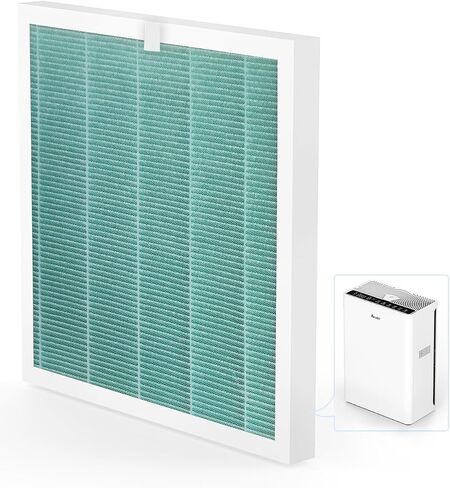 VEWIOR True HEPA Replacement Filter, Compatible A3 Air Purifier, H13 True HEPA Filter for A3 Air Cleaner in Kuwait