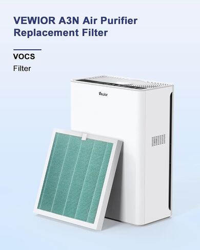 VEWIOR True HEPA Replacement Filter, Compatible A3 Air Purifier, H13 True HEPA Filter for A3 Air Cleaner in Kuwait