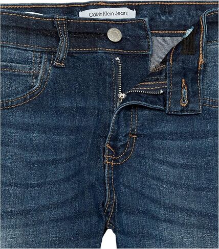 Calvin Klein Boys' Relaxed Fit Denim Shorts, 5-Pocket Style, Zipper Fly & Button Closure in Saudi Arabia