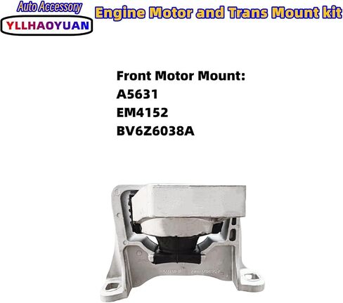 Engine Motor Mount Set 3Pcs Compatible with 2006 2007 2008 2009 Fo-rd Fusion 2.3L/3.0L Mercury Milan A5473 A5381 A5474 in Saudi Arabia