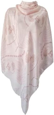Hosanna Christian Gift for Women Scarf - Large, Lightweight Bible Verse Shawl, 35x70", Jesus's Love Prayer Shawl in Saudi Arabia