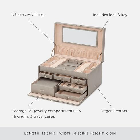 WOLF Heritage Large Jewelry Box in Kuwait