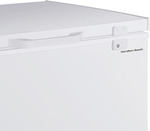 هاميلتون بيتش HBFRF700-WHITE-COM، ديب فريزر أفقي، 7 قدم مكعب. قدم. سعة، ترموستات قابل للتعديل - سلة سلكية مطلية بالفينيل قابلة للإزالة - تصريف سهل لإزالة الجليد، أبيض in Saudi Arabia