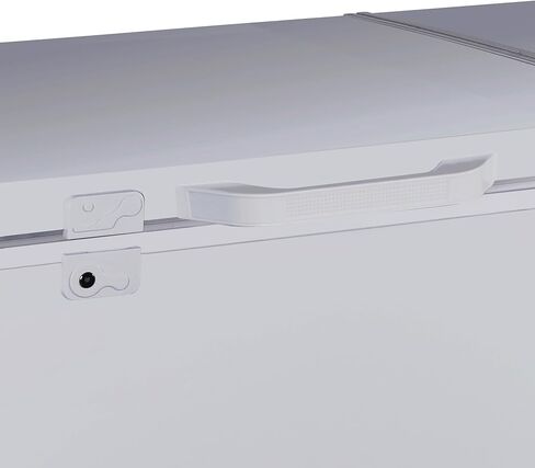 هاميلتون بيتش HBFRF700-WHITE-COM، ديب فريزر أفقي، 7 قدم مكعب. قدم. سعة، ترموستات قابل للتعديل - سلة سلكية مطلية بالفينيل قابلة للإزالة - تصريف سهل لإزالة الجليد، أبيض in Saudi Arabia