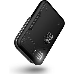 Aulumu [M03 New Version] Magnetic Battery [for MagSafe] with Stand Battery Pack 3,500mAh, Wireless Portable Charger Compatible with iPhone 15/14/13/12 Series - Black