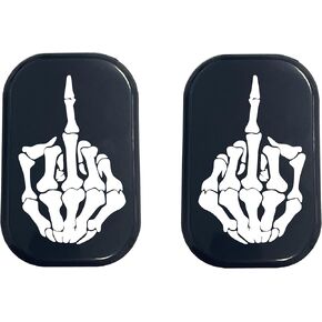 Kustom Cycle Parts Flip Off Antenna Hole Plug. Fits 2006 to 2023+ Harley Touring. Road Glide, Street Glide, Road King