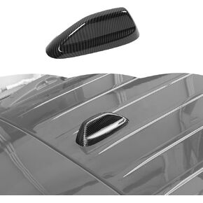 RT-TCZ Carbon Fiber Roof Antenna Cover Trim Decoration Exterior Accessories for Dodge Durango 2014-2024,for Dodge Ram 2018-2024,for Jeep Grand Cherokee 2021-2024