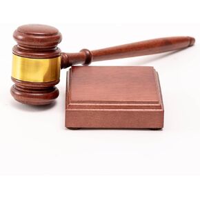 Value Gavel and Gavel Sound Block - Judges Hammer - Legal Gifts - Auction Hammers