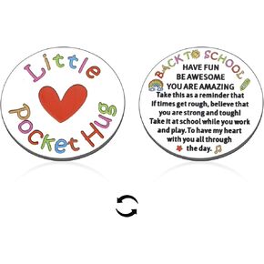 Cute Back to School Supplies for Students Kids First Day of Kindergarten for Boys Girls Back to School Gifts Pocket Hug off to College Gifts High School Accessories for Teens Summer Gifts