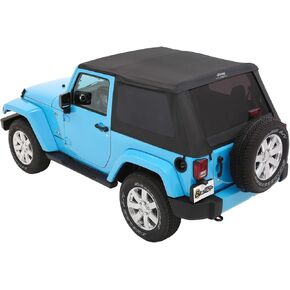 Jeep® Trektop - '07-18 Wrangler JK 2-Door (Black Twill)