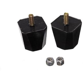 Energy Suspension 9.9136G 2" Tall 2" Square Bump Stop , Black