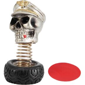 Skull Car Decoration, Fashion Swing Skull Car Interior Ornaments Great Gifts for Friends